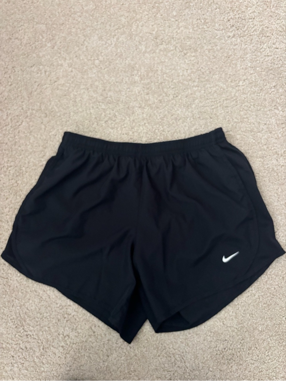 Girls Nike black running athletic shorts size youth XL. Sf/1 cat home
